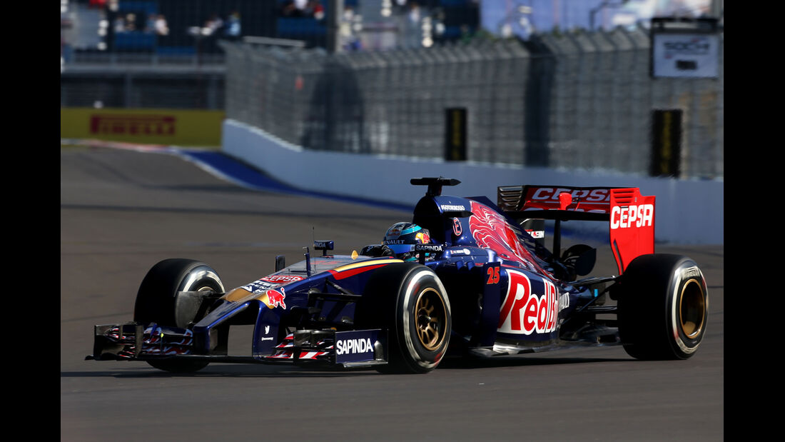 Jean-Eric Vergne - Toro Rosso - Formel 1 - GP Russland - 10. Oktober 2014