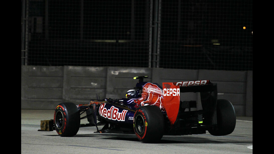 Jean-Eric Vergne - Toro Rosso - Formel 1 - GP Singapur - 22. September 2012