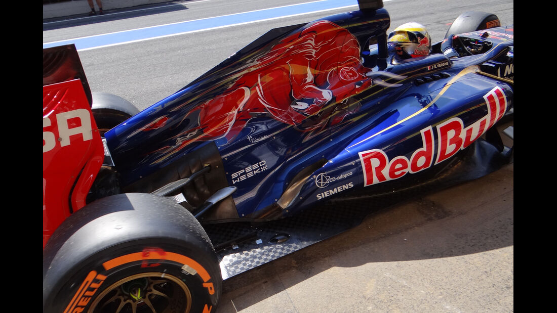 Jean-Eric Vergne - Toro Rosso - Formel 1 - GP Spanien - 11. Mai 2013