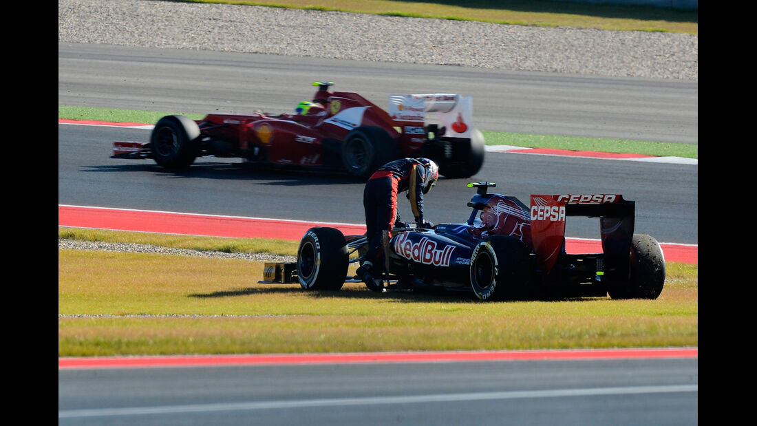 Jean-Eric Vergne - Toro Rosso - Formel 1 - GP USA - Austin - 17. November 2012