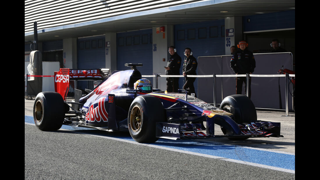 Jean-Eric Vergne - Toro Rosso - Formel 1 - Jerez-Test - 28. Januar 2014