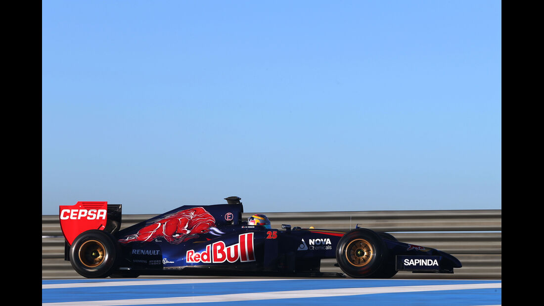 Jean-Eric Vergne - Toro Rosso - Formel 1 - Jerez - Test - 30. Januar 2014