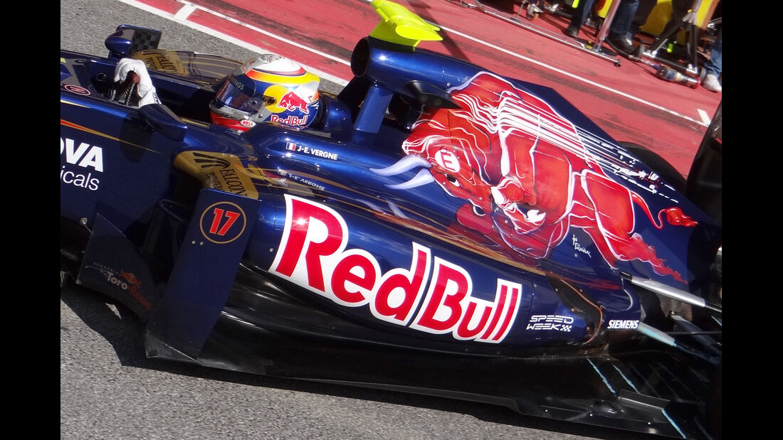 Jean Eric Vergne Toro Rosso Formel 1 Mugello Test 2012 
