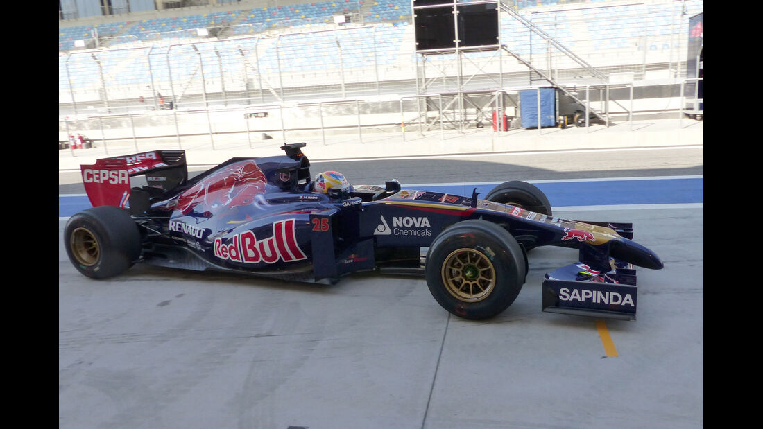 Jean-Eric Vergne - Toro Rosso - Formel 1 - Test - Bahrain - 20. Februar 2014