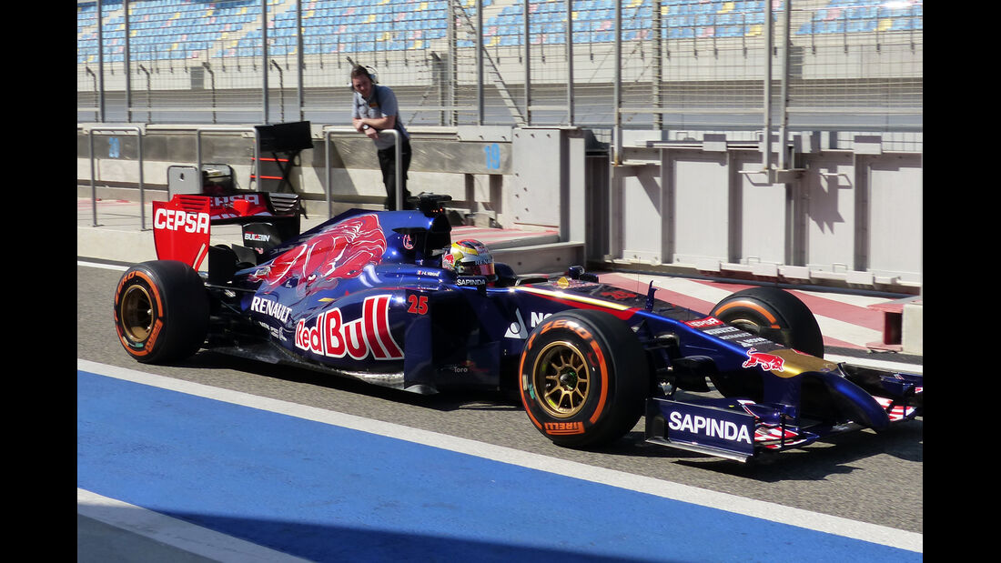Jean-Eric Vergne - Toro Rosso - Formel 1 - Test - Bahrain - 22. Februar 2014
