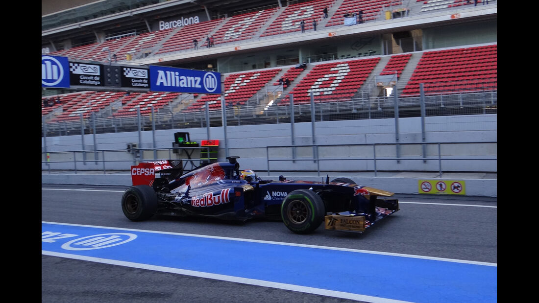 Jean-Eric Vergne - Toro Rosso - Formel 1 - Test - Barcelona - 2. März 2013