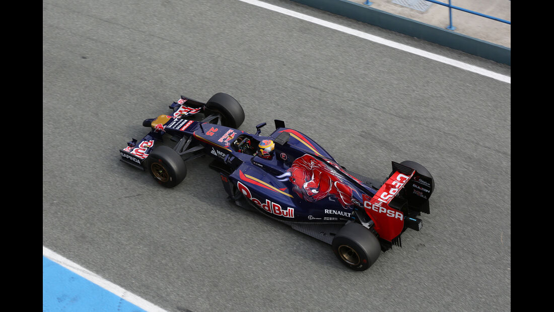 Jean-Eric Vergne - Toro Rosso - Formel 1 - Test - Jerez - 28. Januar 2014