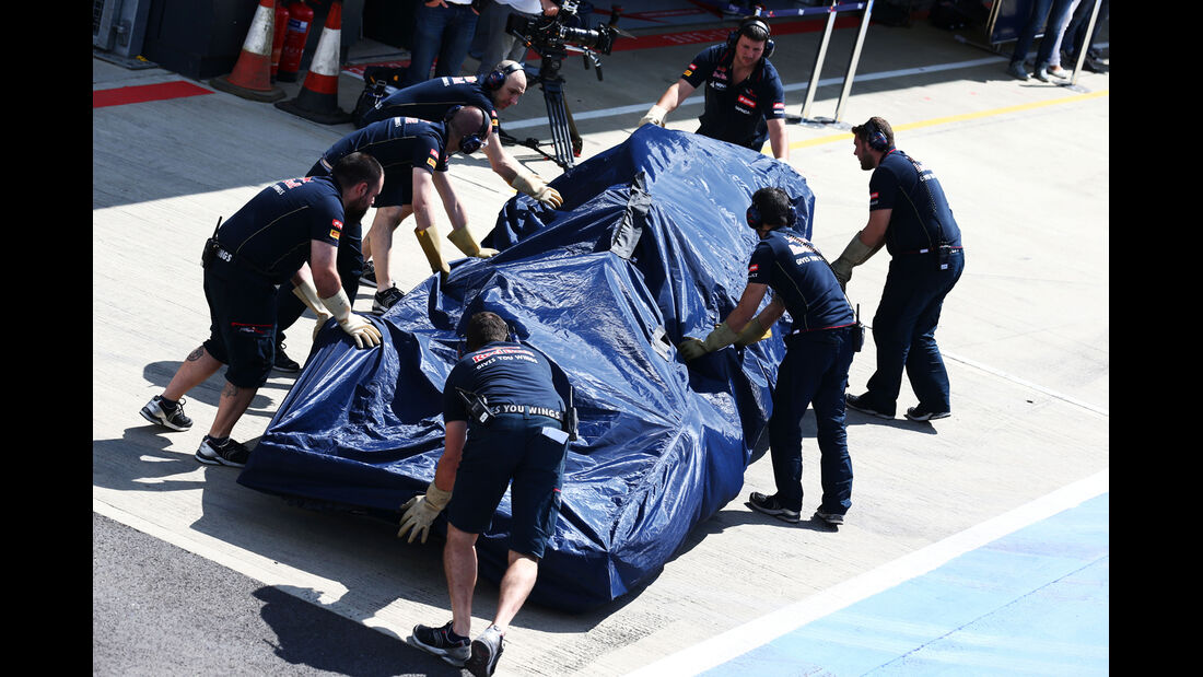Jean-Eric Vergne - Toro Rosso - Formel 1-Test - Silverstone 2014