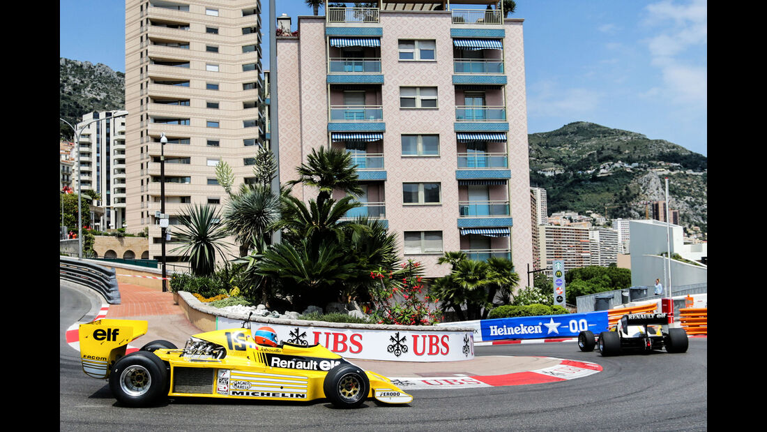 Jean-Pierre Jabouille & Alain Prost - Renault - Formel 1 - GP Monaco - 26. Mai 2017