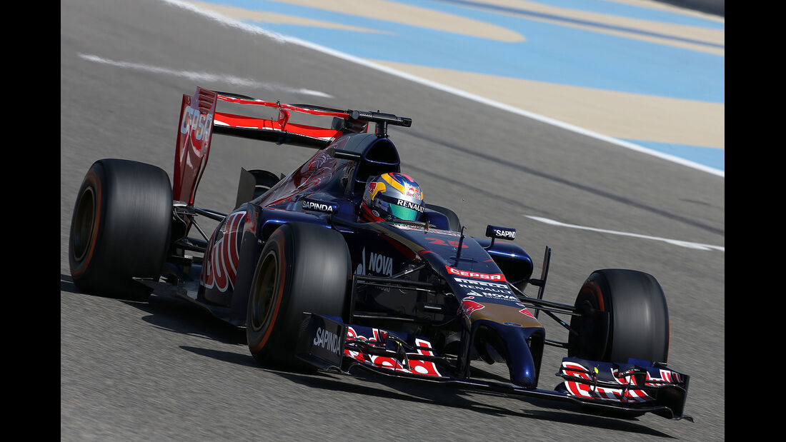 Jean-Éric Vergne - Toro Rosso - Formel 1 - Bahrain - Test - 20. Februar 2014 