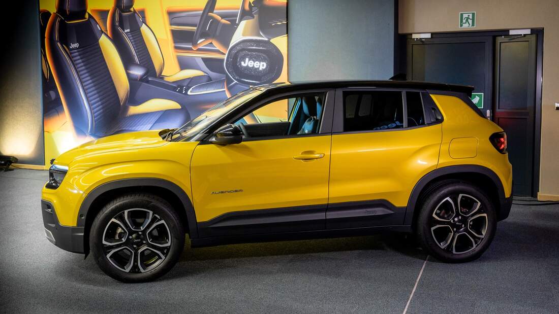 Jeep Avenger (2023) mit Elektroantrieb alle Infos AUTO MOTOR UND SPORT