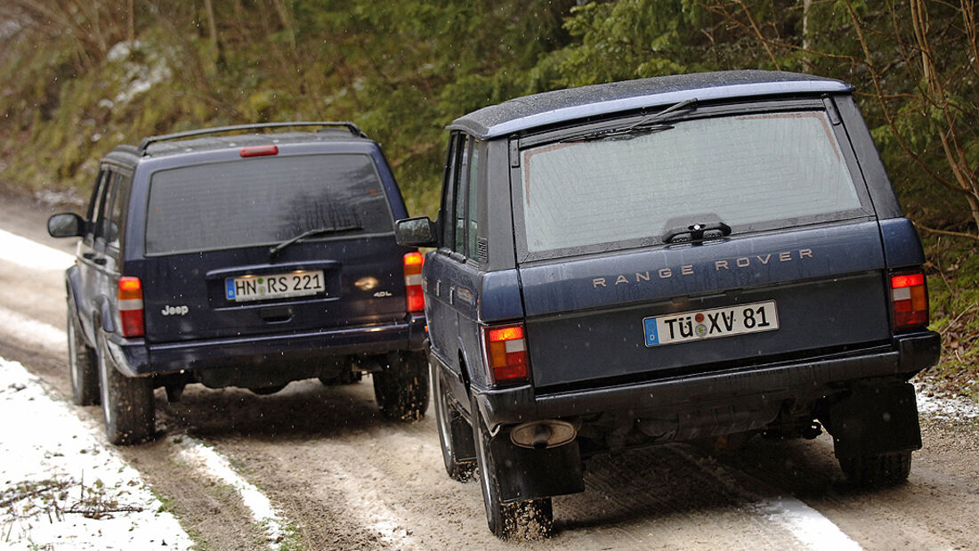 Jeep Cherokee 4.0 und Range Rover 3.9