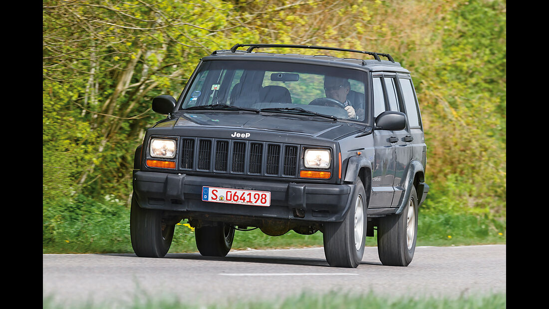 Jeep Cherokee, Frontansicht