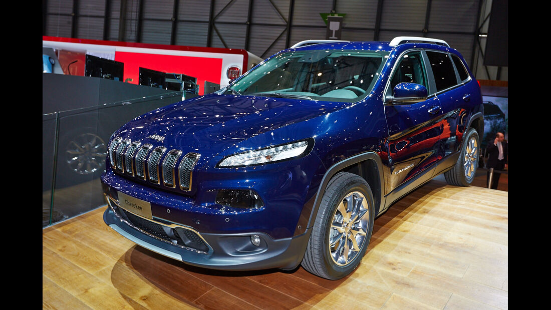 Jeep Cherokee, Genfer Autosalon, Messe, 2014