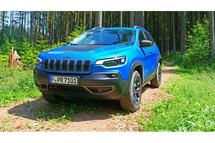 Jeep Cherokee Trailhawk 21 Im Test Technische Daten Auto Motor Und Sport