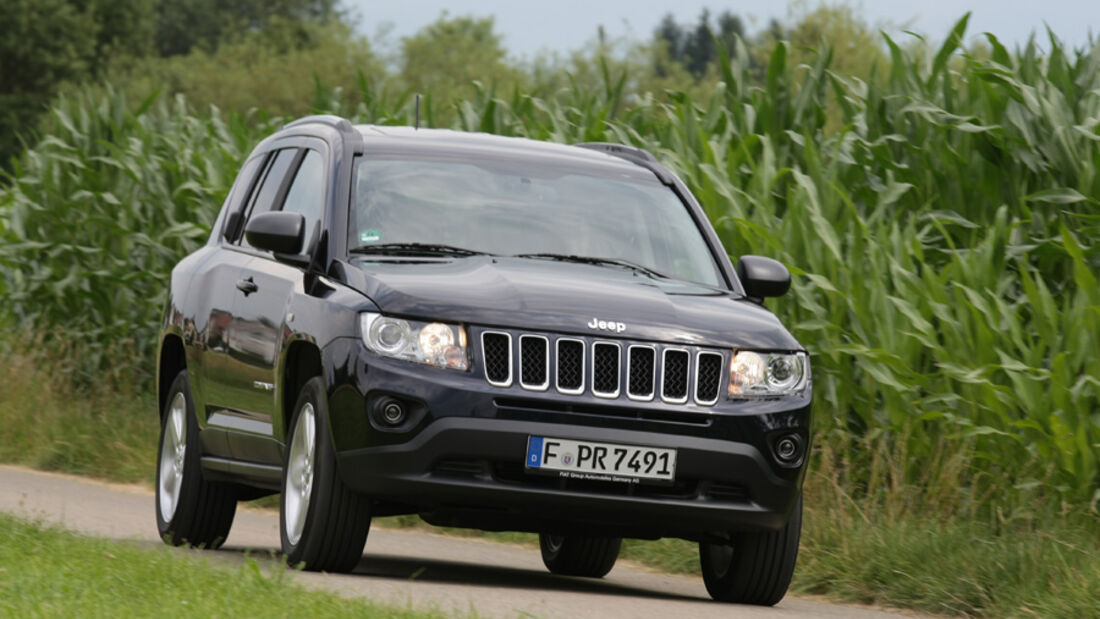 Jeep Compass 2.2 CRD Limited, Front, Frontansicht