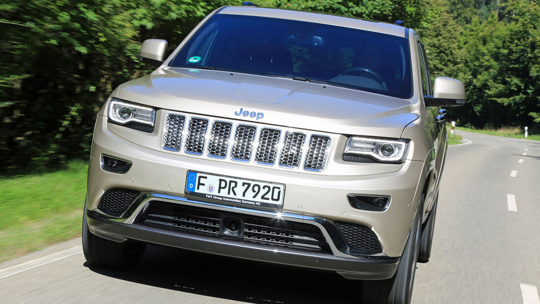 Jeep Grand Cherokee 3.0 CRD, Frontansicht