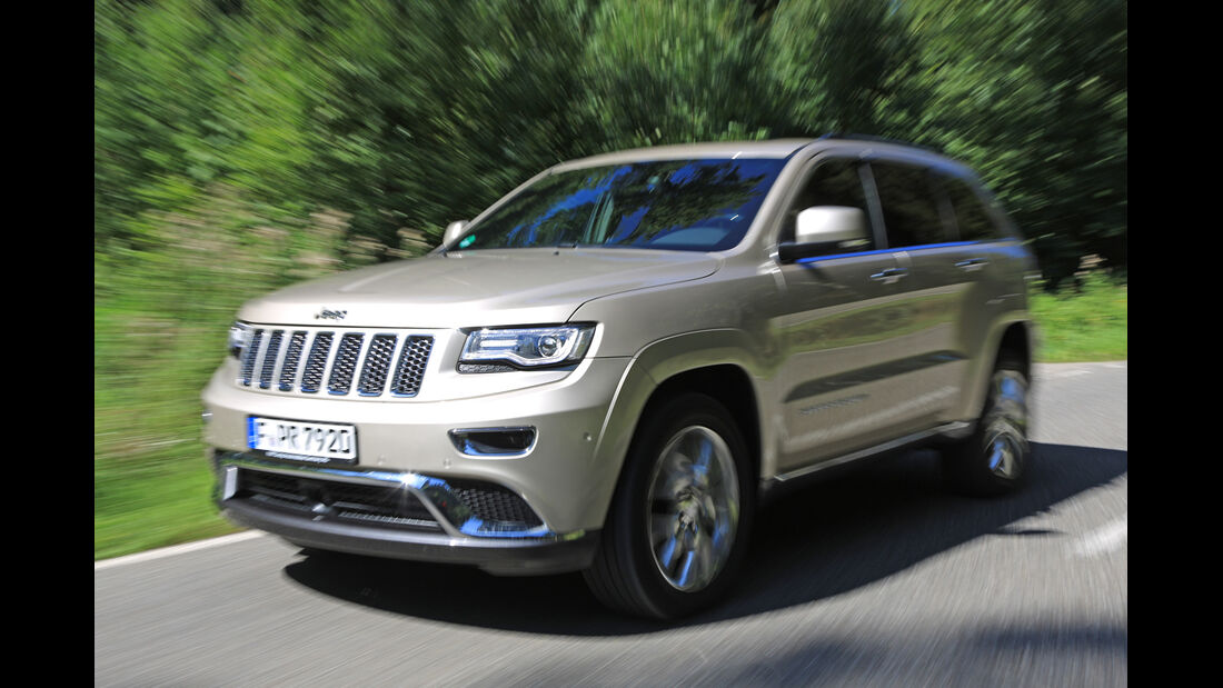 Jeep Grand Cherokee 3.0 CRD, Frontansicht