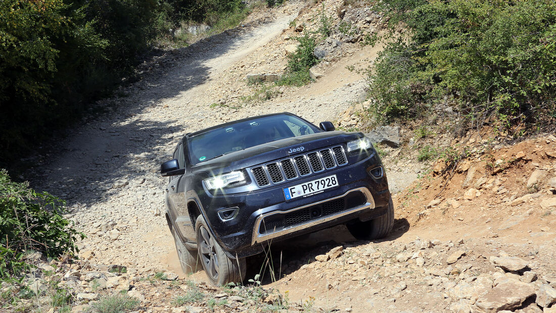 Jeep Grand Cherokee 3.0 CRD im Offroad-Test