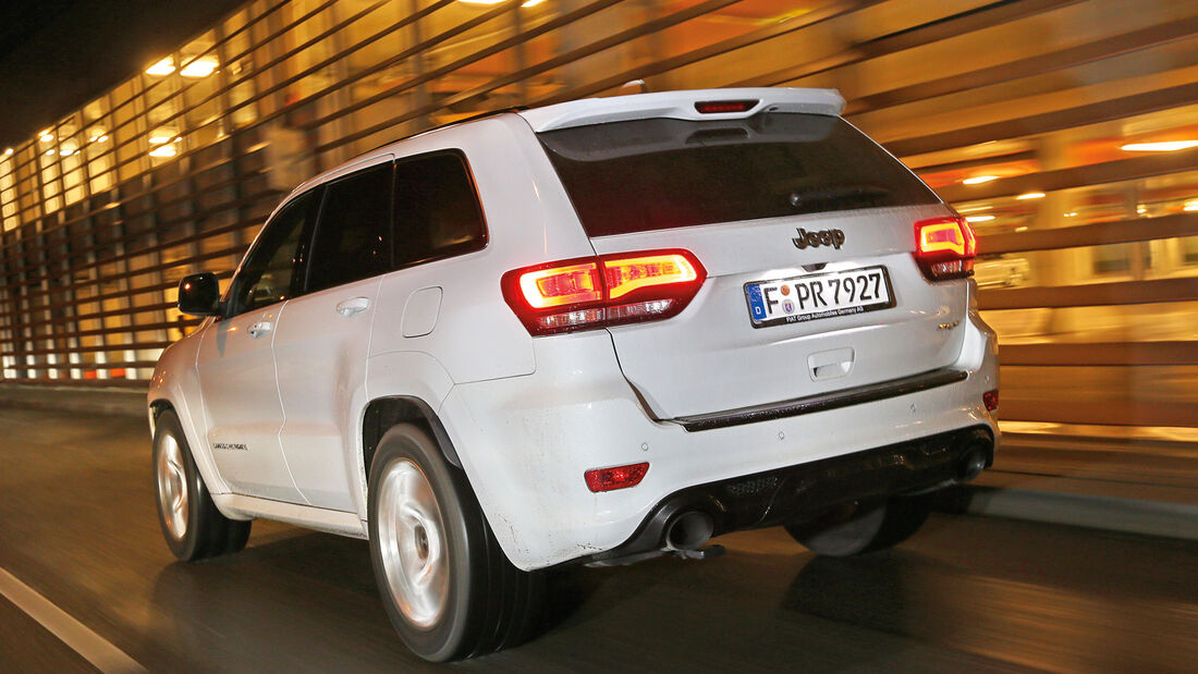 Jeep Grand Cherokee SRT, Heckansicht