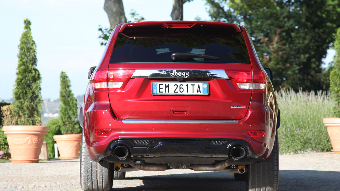 Jeep Grand Cherokee SRT, Heckansicht