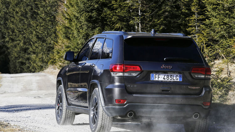 Jeep Grand Cherokee Trailhawk Erster Gelandetest Auto Motor Und Sport