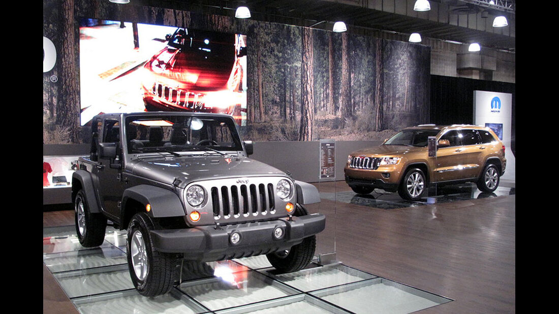 Jeep Messestand