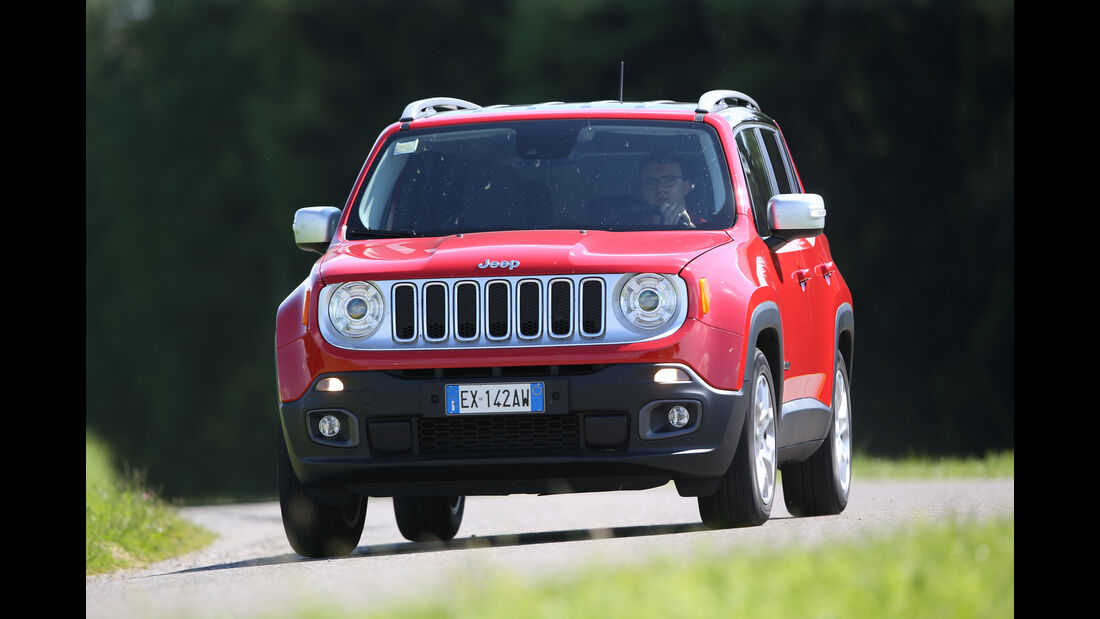 Jeep Renegade 1.6 Multijet Limited, Frontansicht
