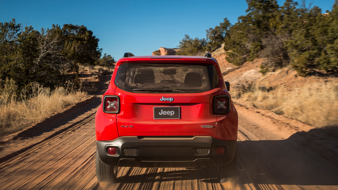 Jeep Renegade 2.0 Multijet, Heckansicht