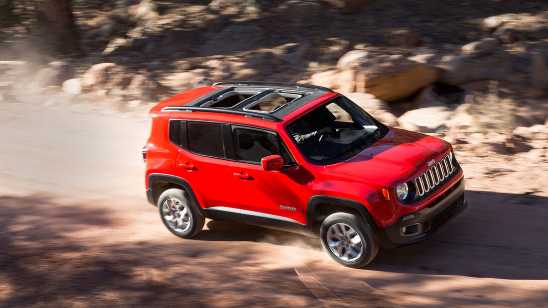 Jeep Renegade 2.0 Multijet, Seitenansicht