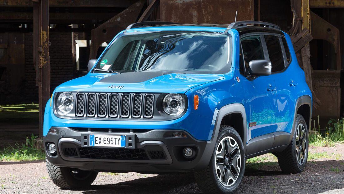 Jeep Renegade, Frontansicht