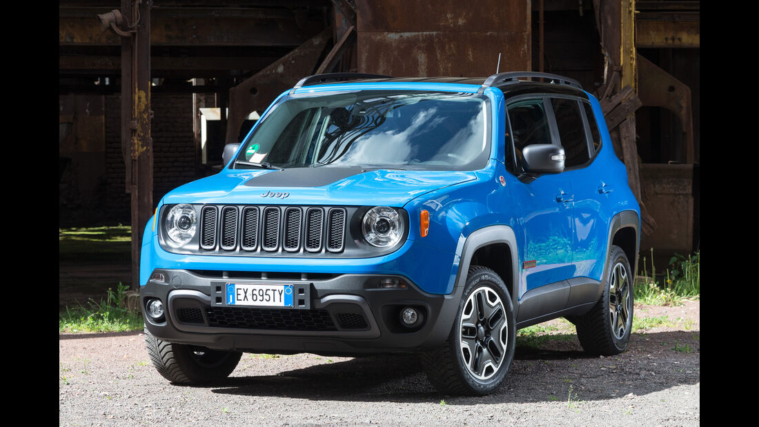 Jeep Renegade, Frontansicht