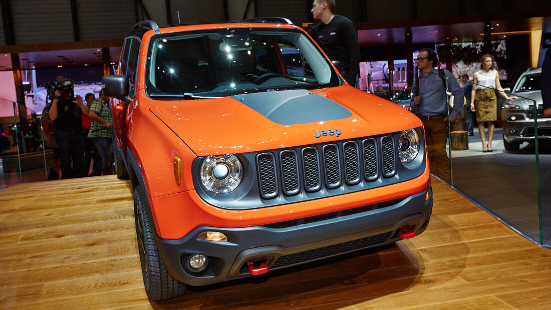 Jeep Renegade, Genfer Autosalon, Messe, 2014