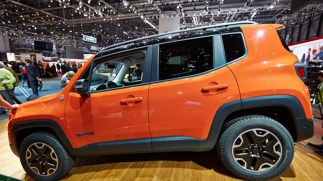 Jeep Renegade, Genfer Autosalon, Messe, 2014