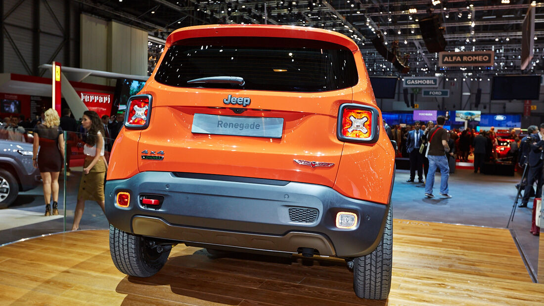 Jeep Renegade, Genfer Autosalon, Messe, 2014