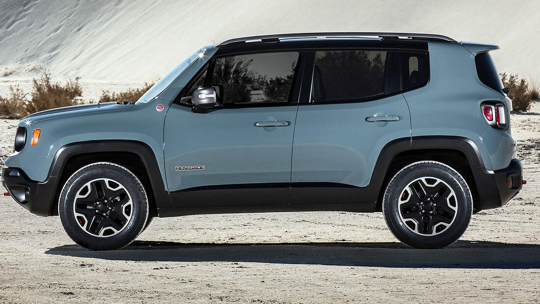 Jeep Renegade in Genf Erste Bilder vom neuen KompaktJeep auto motor
