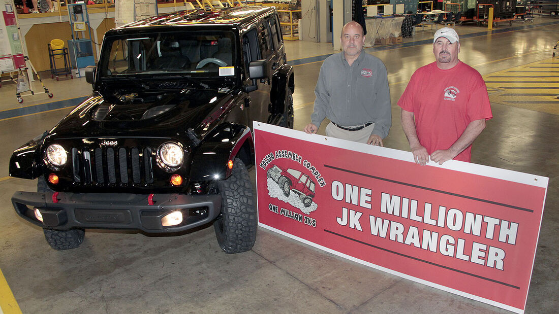 Jeep Wrangler 10th. Anniversary – Einmillionster Jeep Wrangler