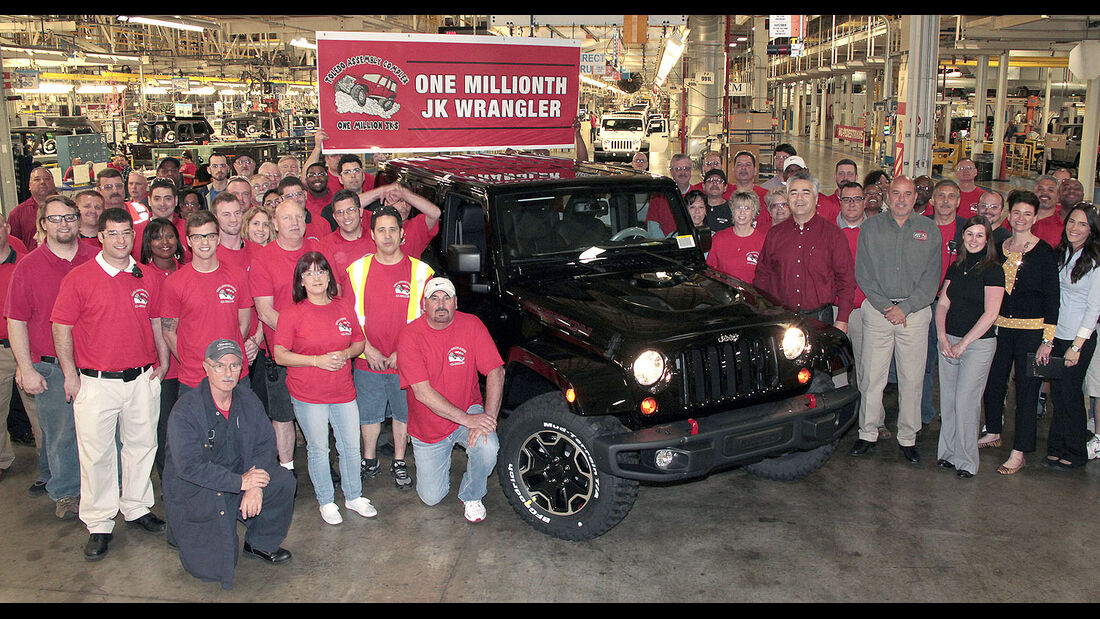 Jeep Wrangler 10th. Anniversary – Einmillionster Jeep Wrangler