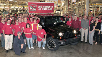 Jeep Wrangler 10th. Anniversary – Einmillionster Jeep Wrangler