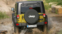 Jeep Wrangler 2.8 CRD, Heckansicht