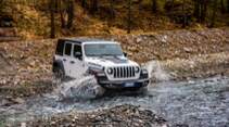 Jeep Wrangler 4Xe PHEV Europa-Version Sahara und Rubicon
