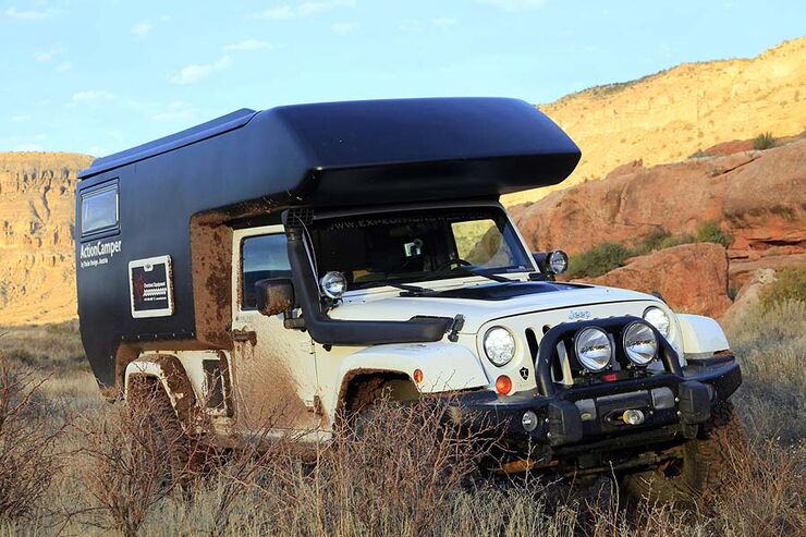 Jeep Wrangler Unlimited ActionCamper: Der ultimative Camping-Jeep | AUTO  MOTOR UND SPORT