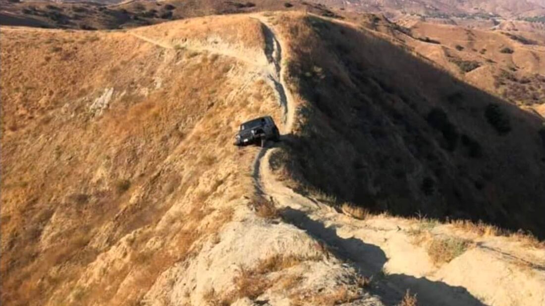 Jeep Wrangler Bergung Loma Linda Kalifornien