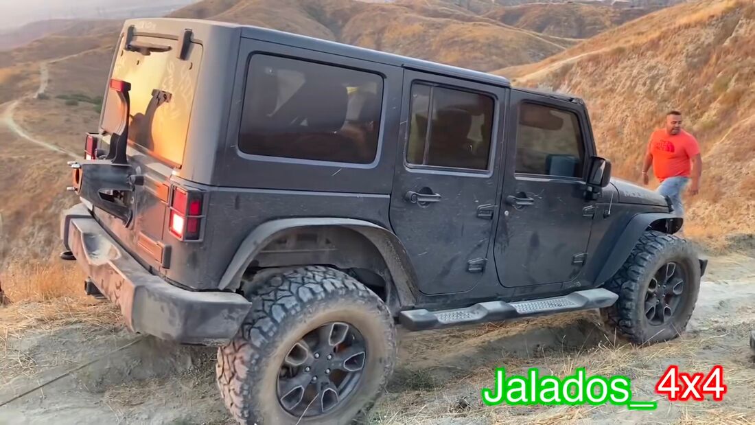 Jeep Wrangler Bergung Loma Linda Kalifornien