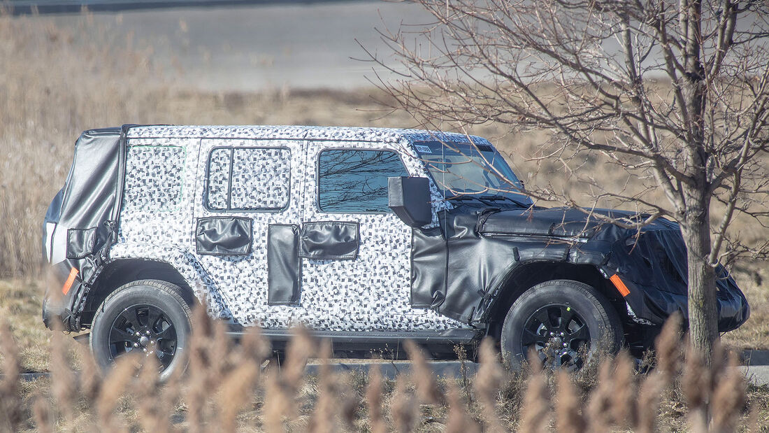 Jeep Wrangler Erlkönig