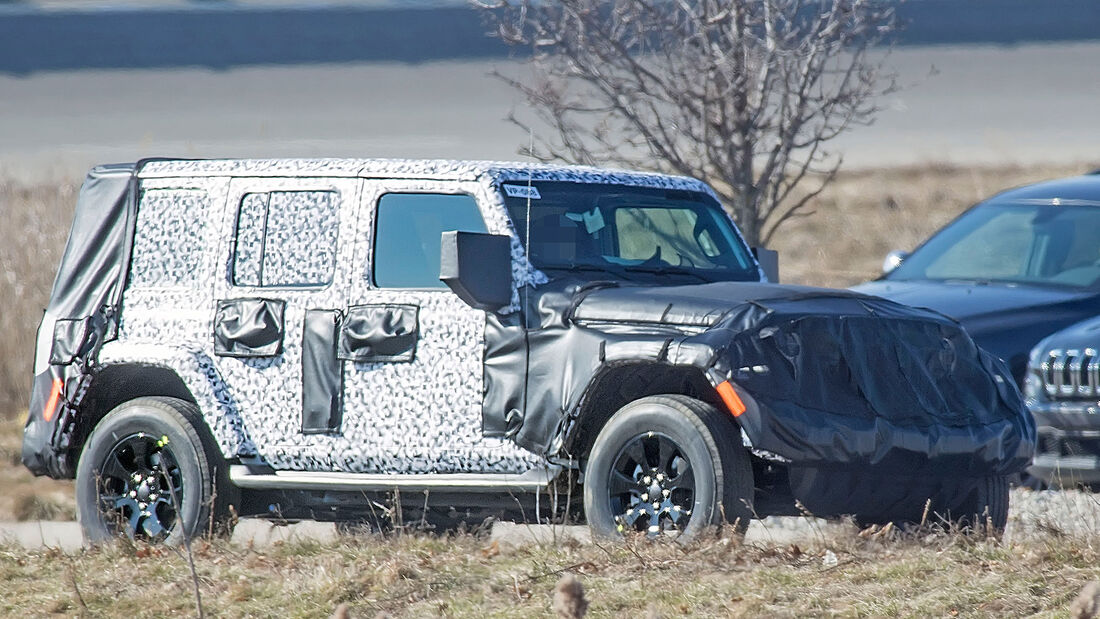 Jeep Wrangler Erlkönig