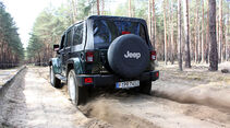 Jeep Wrangler Unlimited 2.8 CRD Sahara Supertest 2011