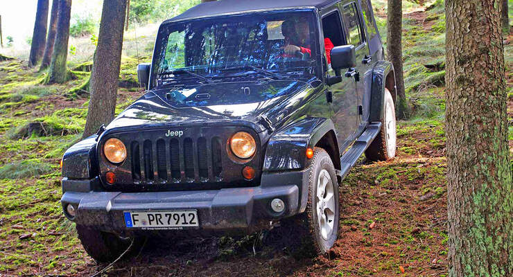 Jeep Wrangler Unlimited Sahara 3.6 Test