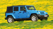 Jeep Wrangler Unlimited, Seitenansicht