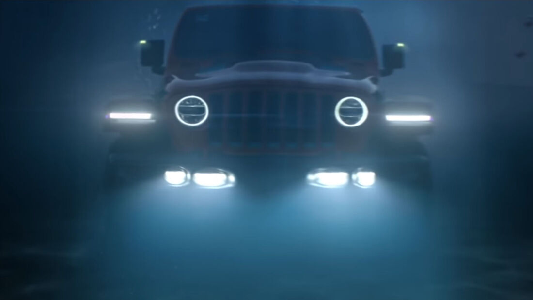 Jeep Wrangler ab 2030 unter Wasser